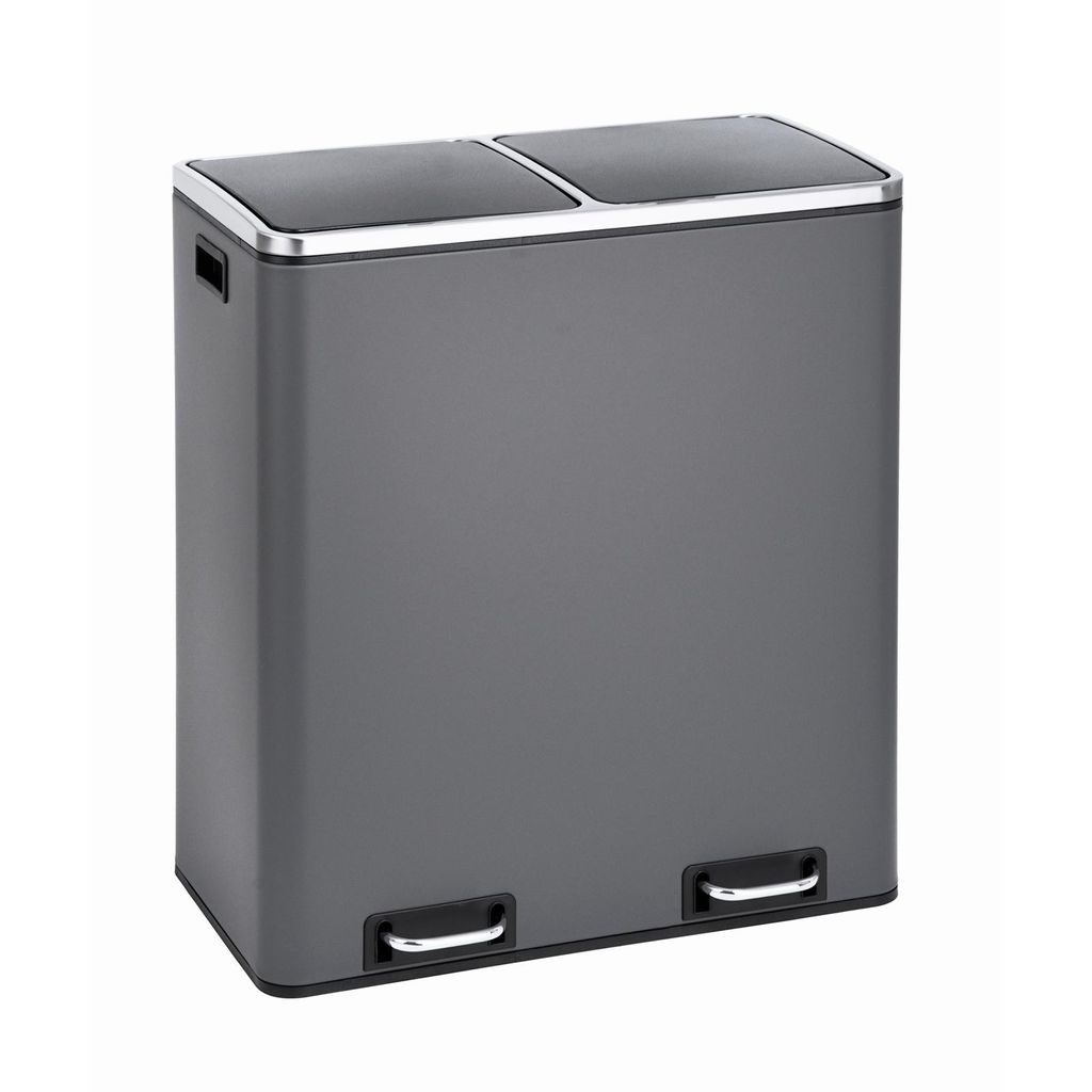 SVITA TM2X30 Poubelle à pédale 60 litres Poubelle design Image du produit 