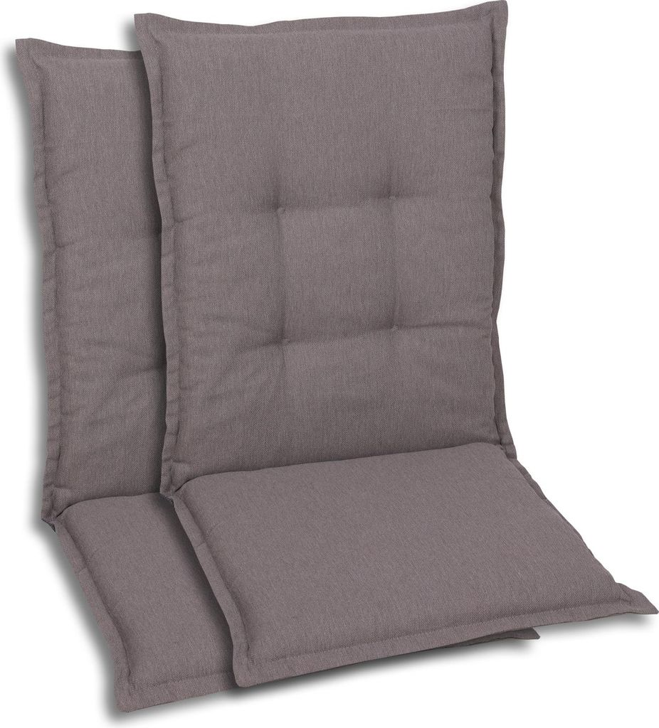 GO-DE Textil, Sesselauflage Mittellehner, 2er-Set, Farbe: Produktbild 