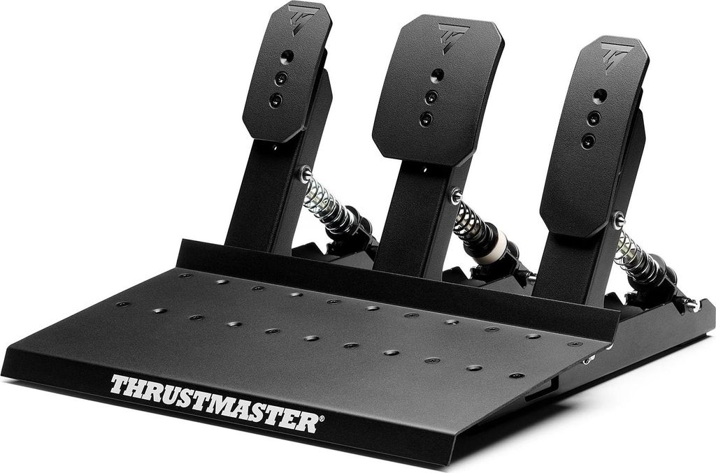 A product shot of a set of racing pedals.