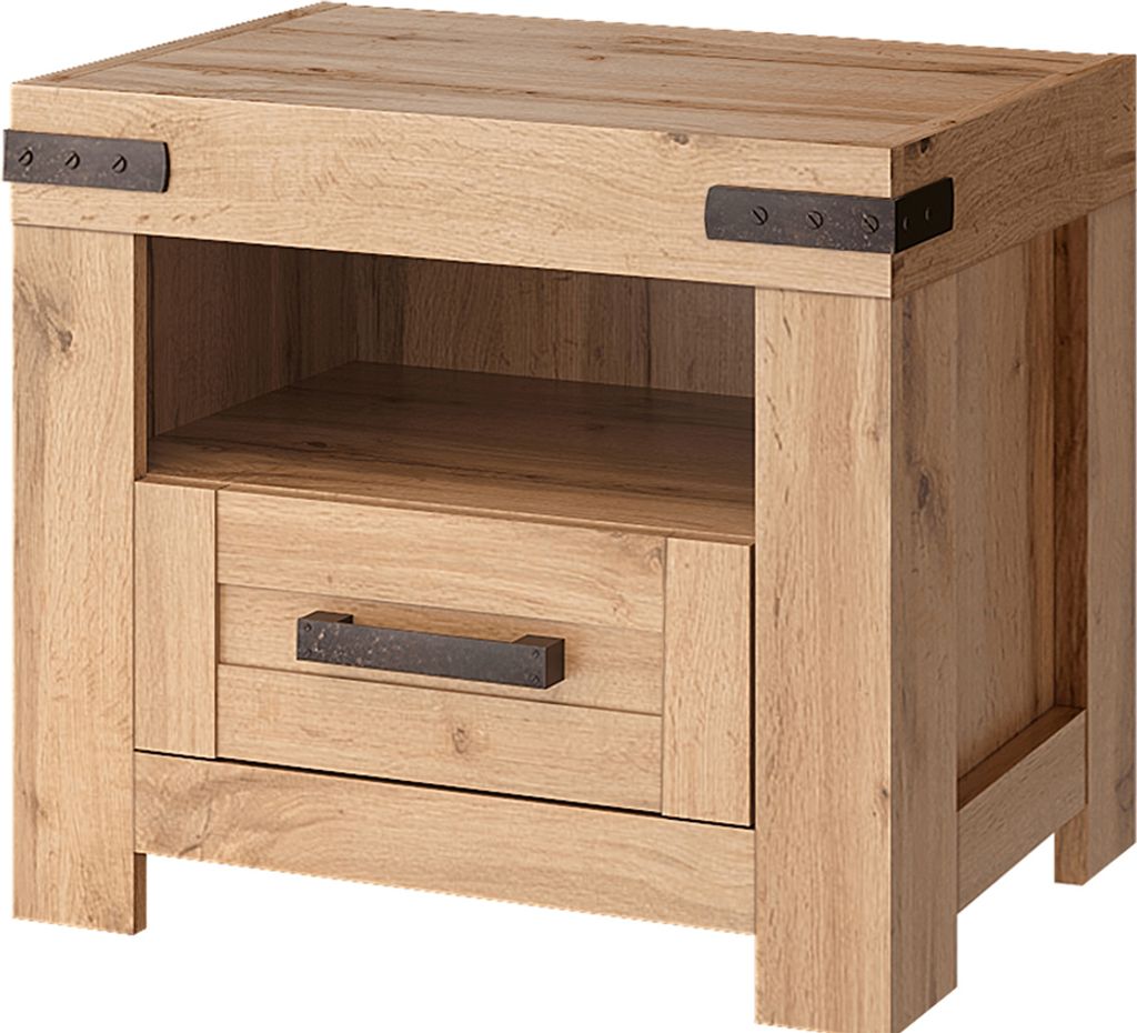 Kondela Nachttisch Moratiz 1S – Wotan-Eiche