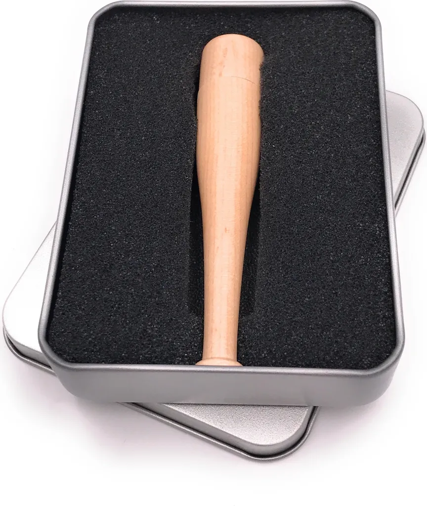 Chiave USB Mazza da Baseball Legno 8GB USB 3.0 Onwomania - Regalo Sport