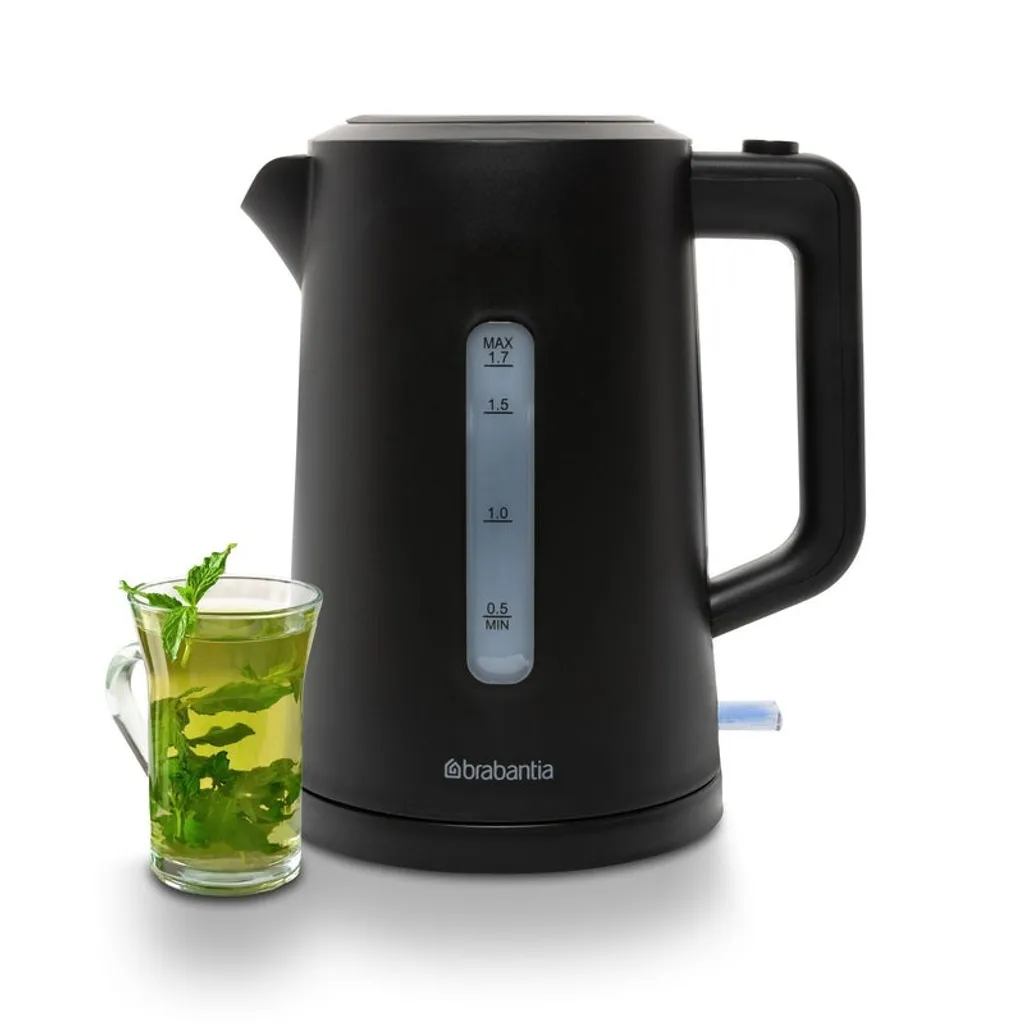 Bouilloire rapide 2200W Brabantia - Sécurité Arrêt Auto et 1,7 Litre