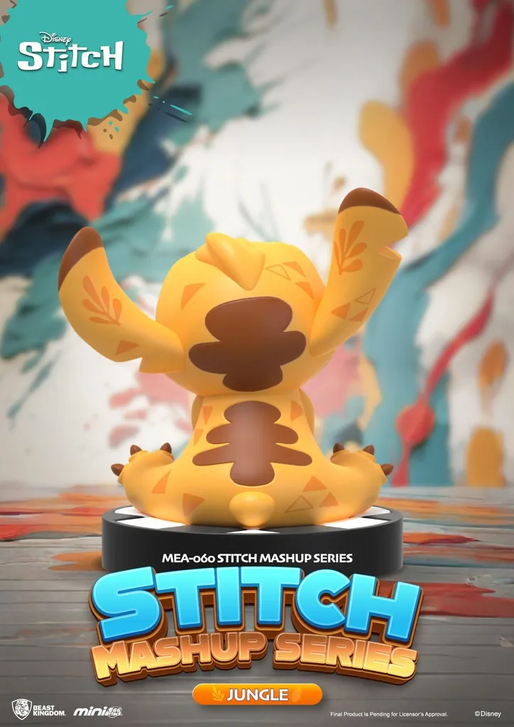 Figurine Stitch Mini Egg Attack 10 cm pour Décoration Bureau et Vitrine - 3