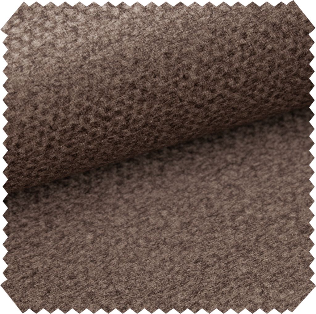 novely NASSAU - Samtweicher Polsterstoff - Möbelstoff mit Wabenstruktur - Bezugsstoff in Woll-Optik - Meterware 1lfm - Farbe: 07 Hellbraun