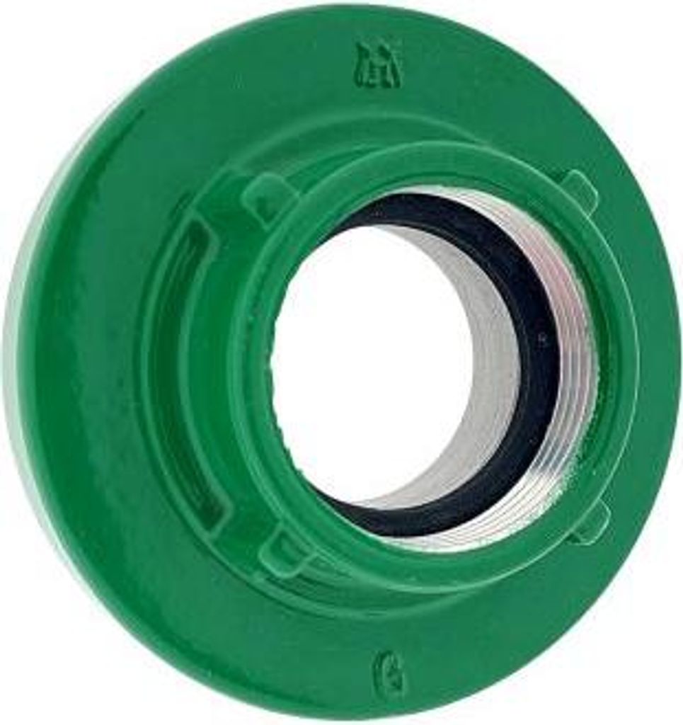 TKW-Armaturen Storz Festkupplung IG C-1 1/2" LM grün RAL 6029