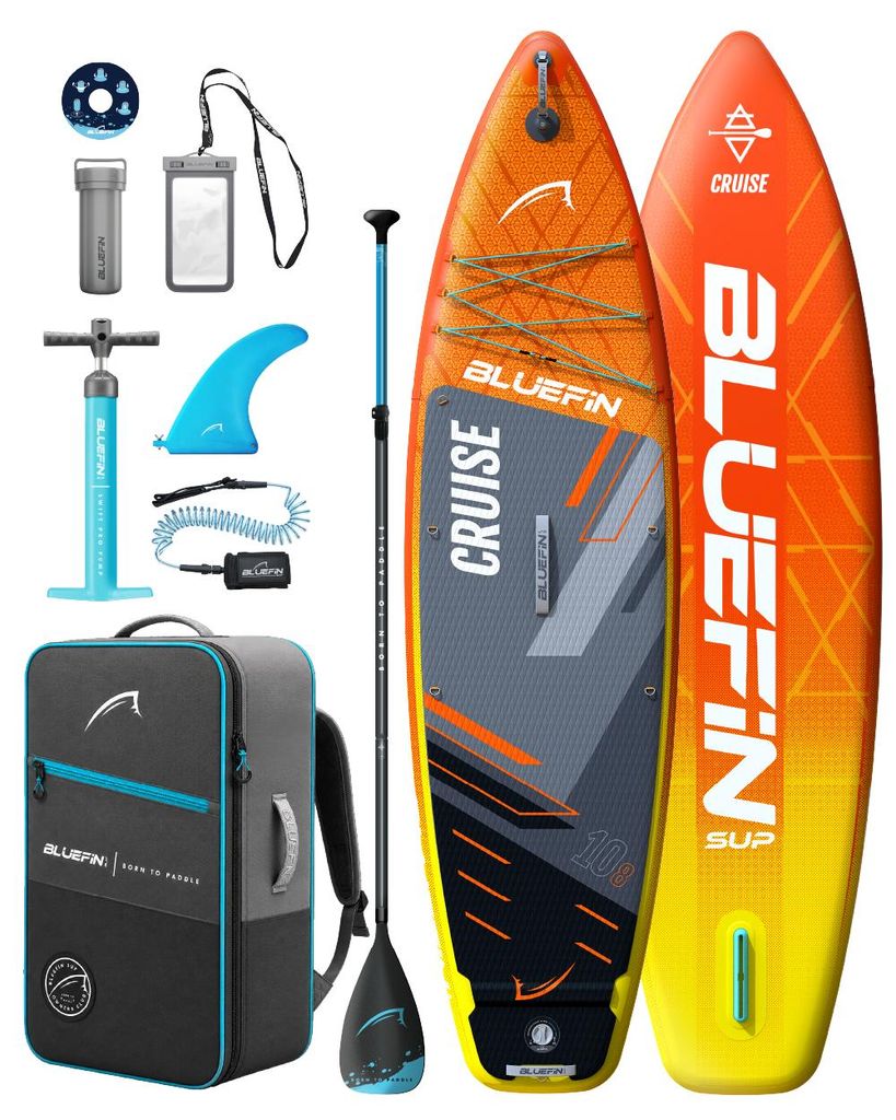 Cruise Tavola da paddle gonfiabile SUP 10'8 - Arancione Immagine del prodotto 