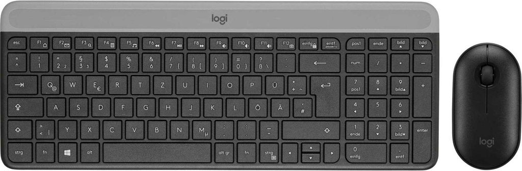 Logitech Slim Wireless Combo MK470 - Standard - RF Wireless Produktbild 
