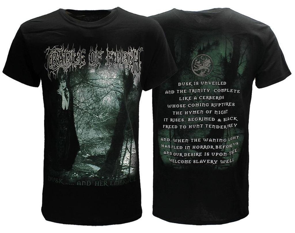 Cradle Of Filth Dusk & Her Embrace T-Shirt – Offizielles Merchandise - XL