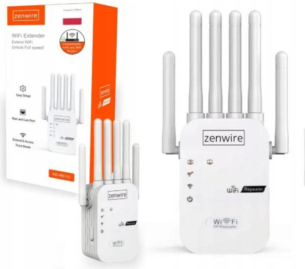 Leistungsstarker Signalverstärker - Verstärker WLAN-Netzwerkreichweite - 5G - Außenbereich-Repeater - Extender - 300 Mbit/s