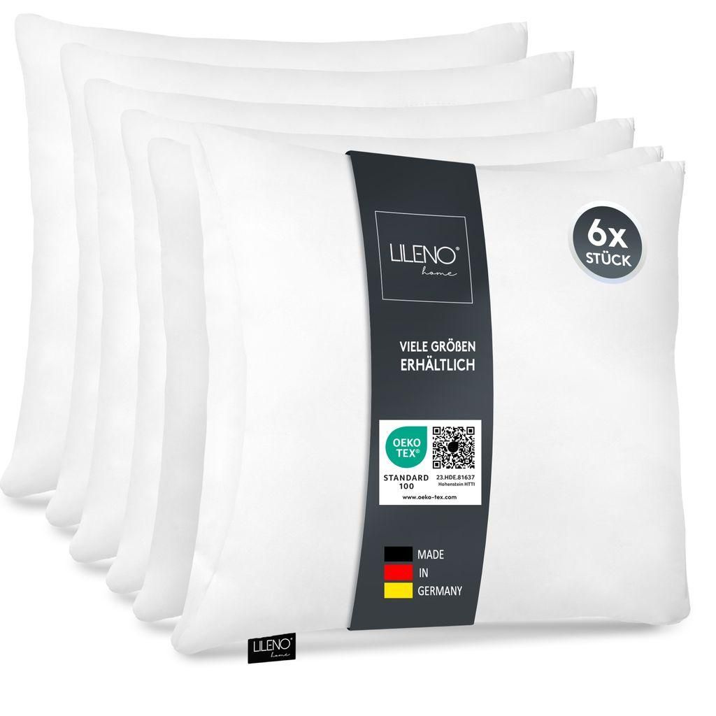 LILENO HOME Microfaser Kissen 45x45 cm [6er Set] bis 95 Produktbild 