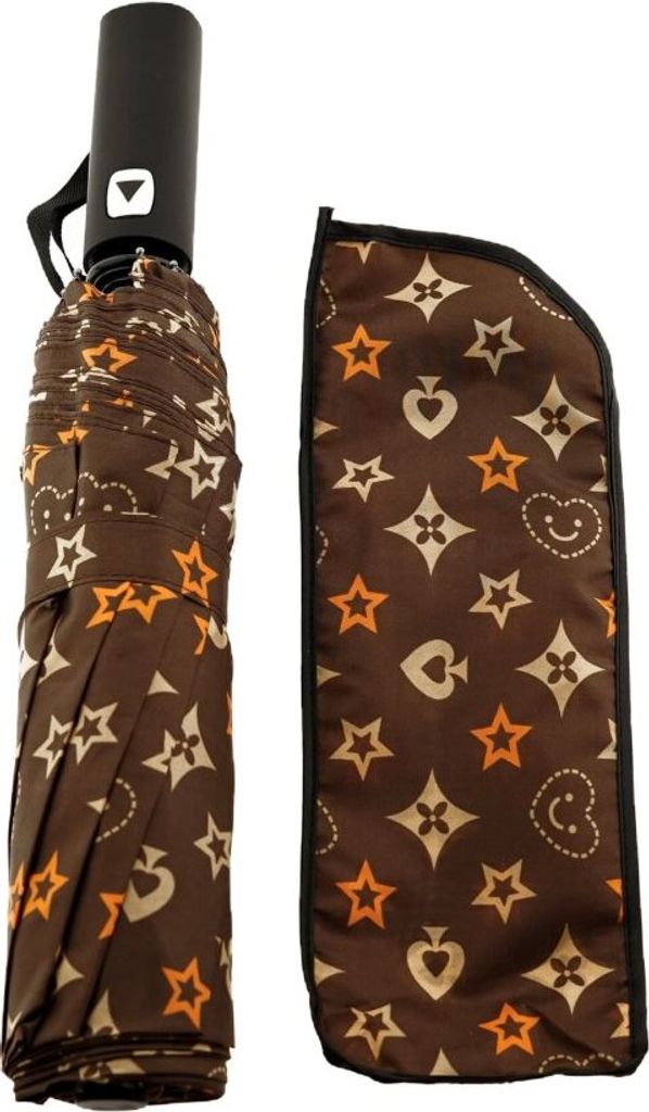 Taschenschirme mit Schutzhülle – stilvoll & robust gegen Wind und Wetter Braun