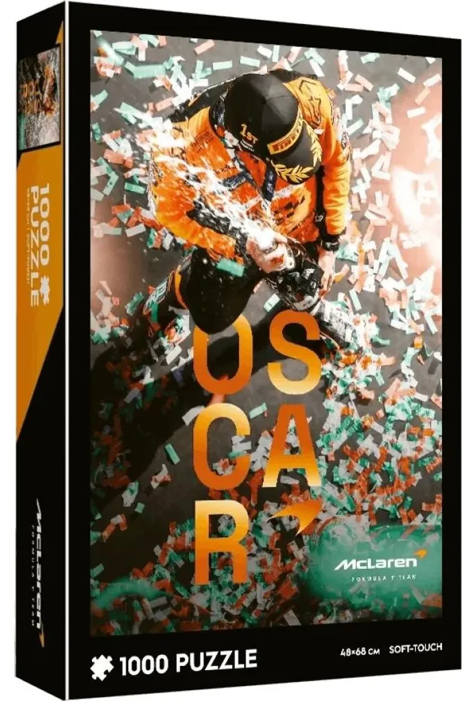 Puzzle 1000 pièces Formule 1 McLaren Oscar Piastri TREFL Soft Touch