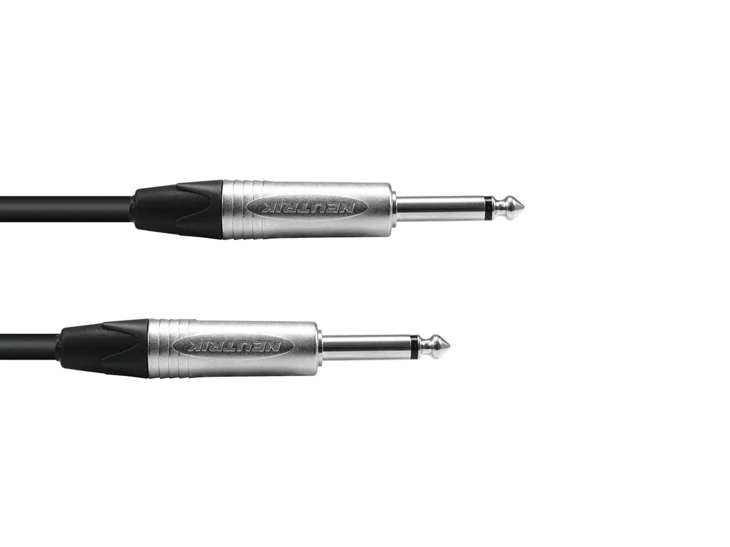 Câble audio jack PSSO 2x2,5 robuste 1,5m pour retour de scène et studio