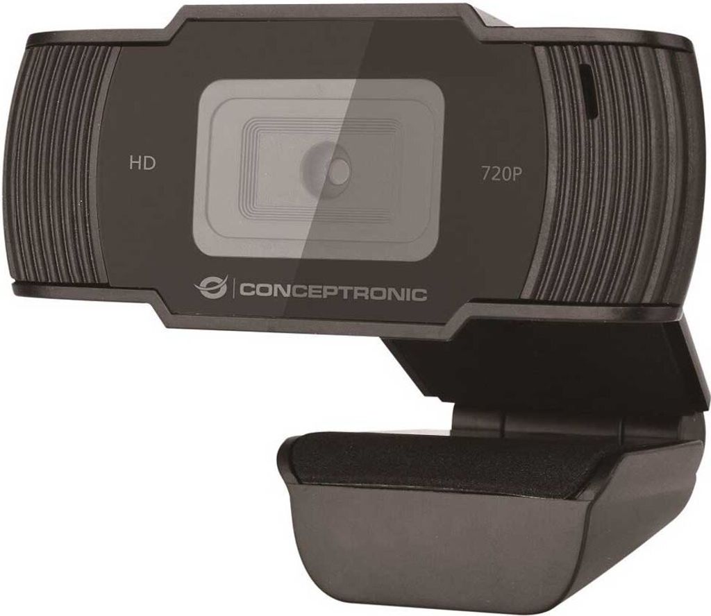 Conceptronic Amdis05b Full Hd Webcam Schwarz Schwarz One Size