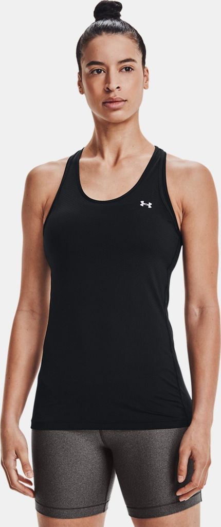 UNDER ARMOUR Racer Tank-Top Damen black/metallic silver M Produktbild 