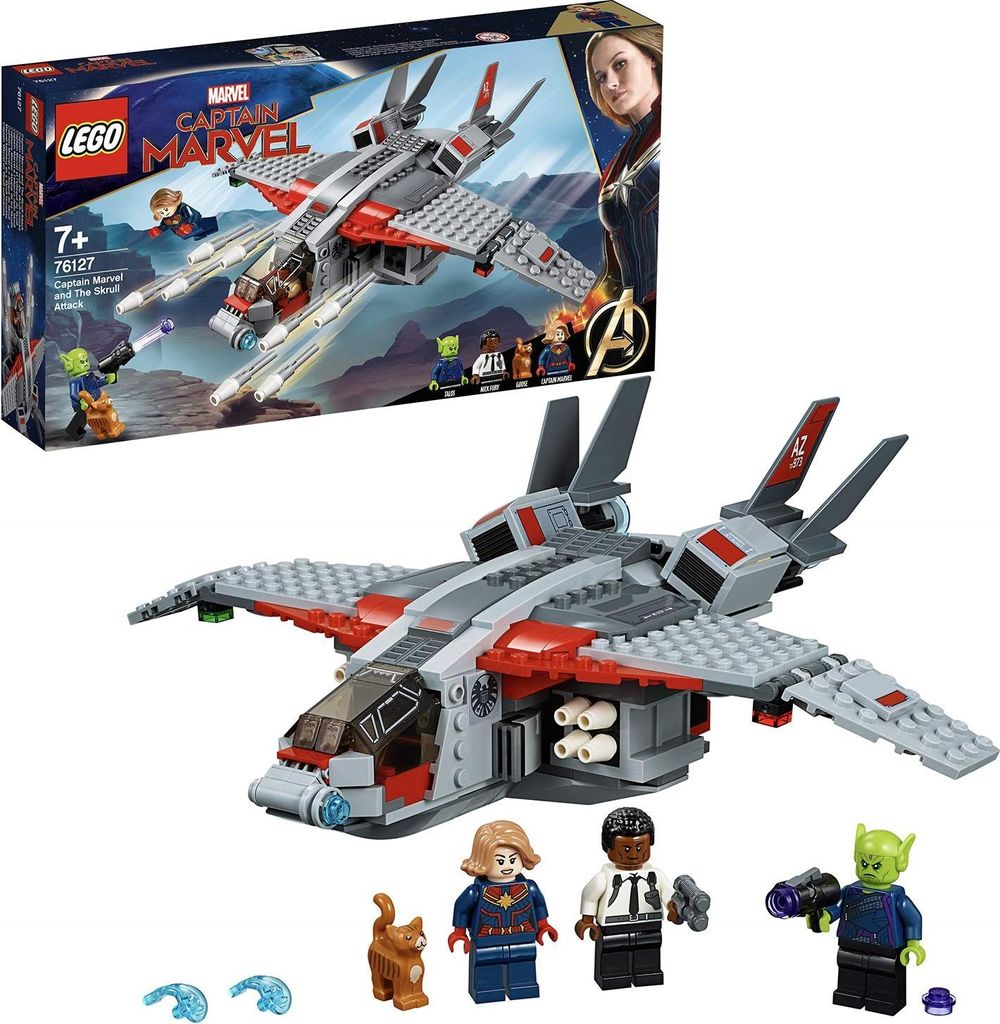 LEGO Super Heroes 76127 Captain Marvel und die Skrull-Attacke