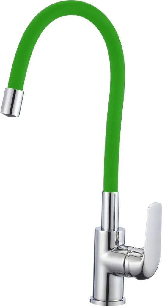 Robinet évier flexible vert : fini les éclaboussures en cuisine