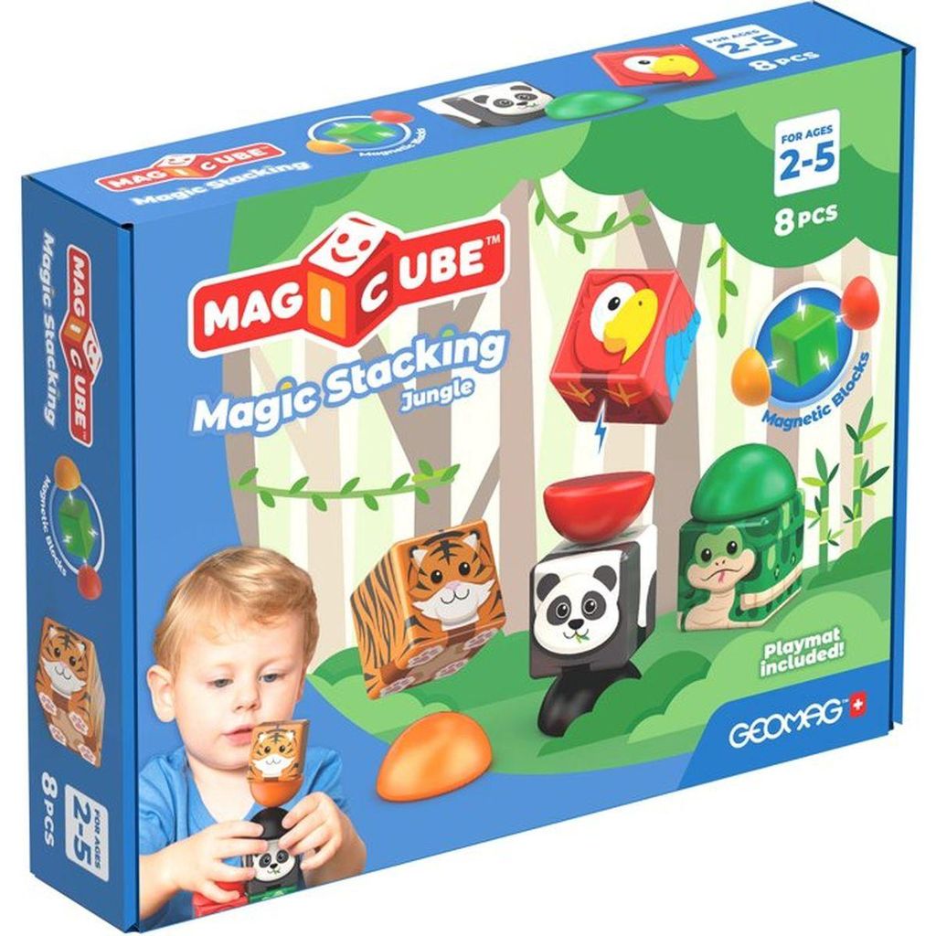 Geomag GM311, 2 ans, Jungle, 8 pièces Image du produit 