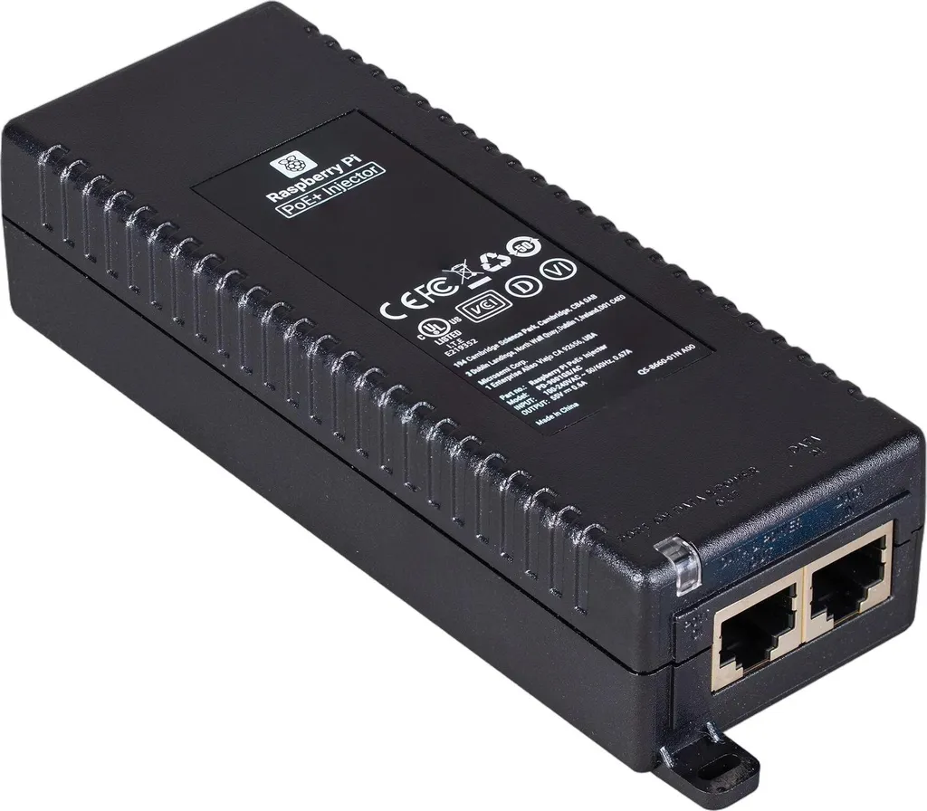 Injecteur PoE+ Raspberry Pi SC1677 - Adaptateur Réseau Ethernet Gigabit