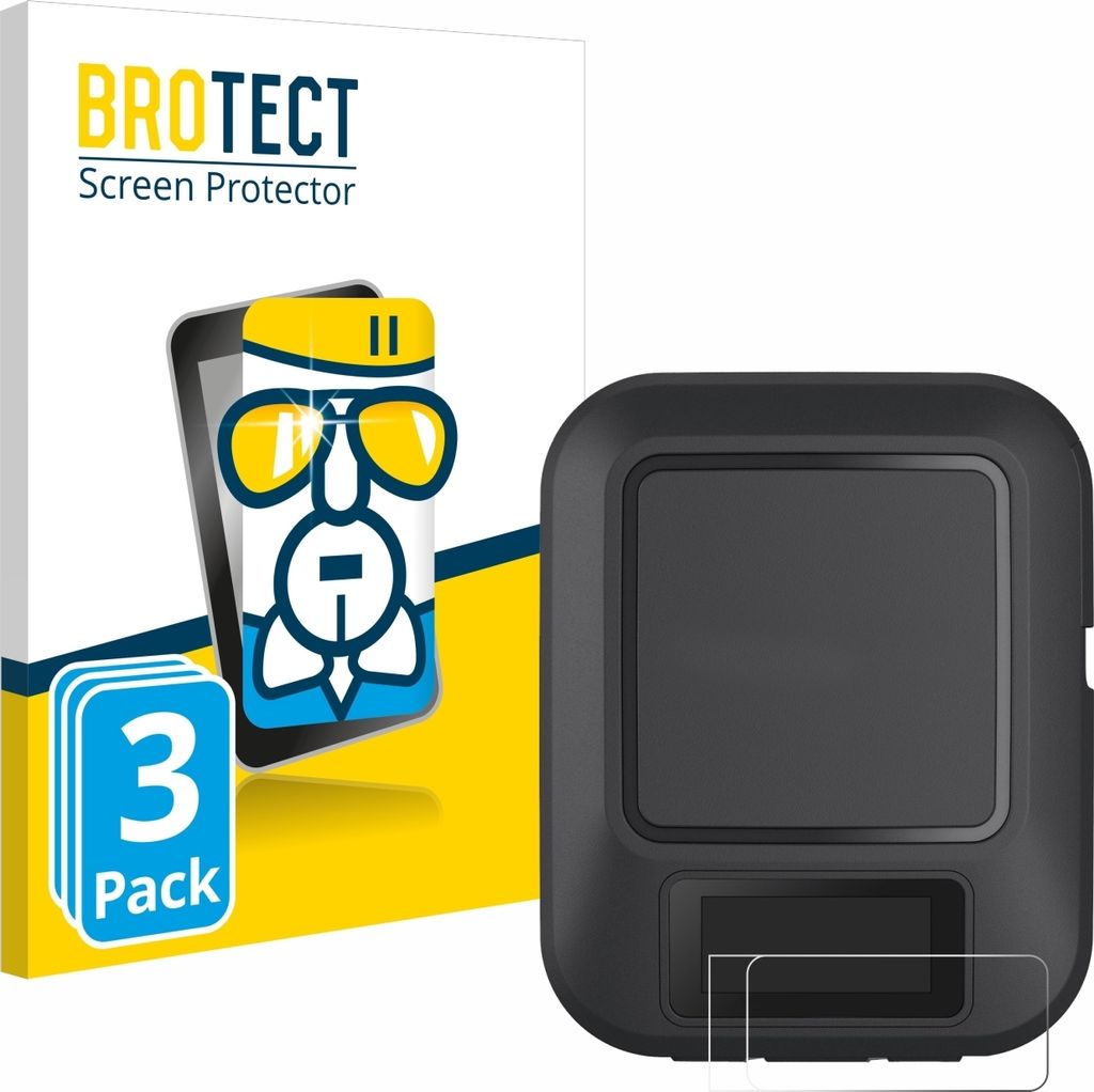 3x BROTECT Schutzglas für Garmin inReach Messenger Schutzfolie Panzer Folie Glas Display Schutz klar