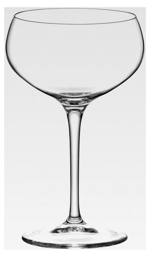 6 Cocktailgläser Novecento, aus Glas, 25 cl