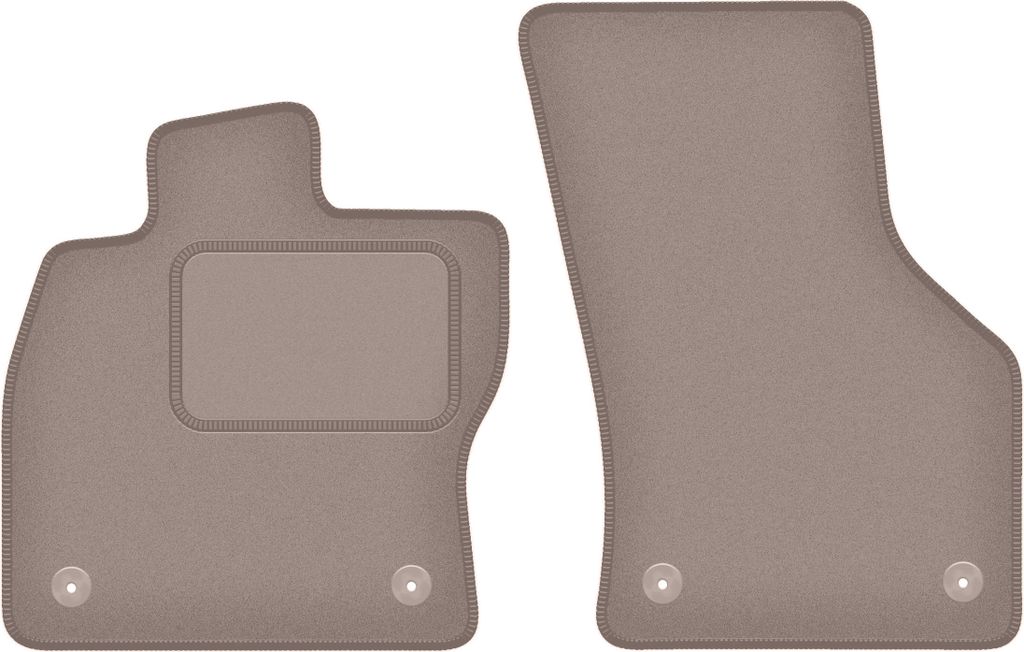 Autoteppiche vorne für: Seat Tarraco 7 Personen (2018-) Beige