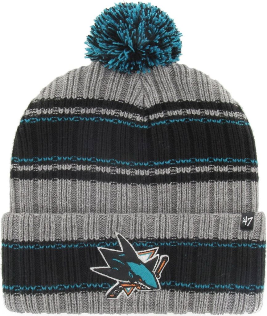 47 Brand Strick Winter Mütze - REXFORD San Jose Sharks