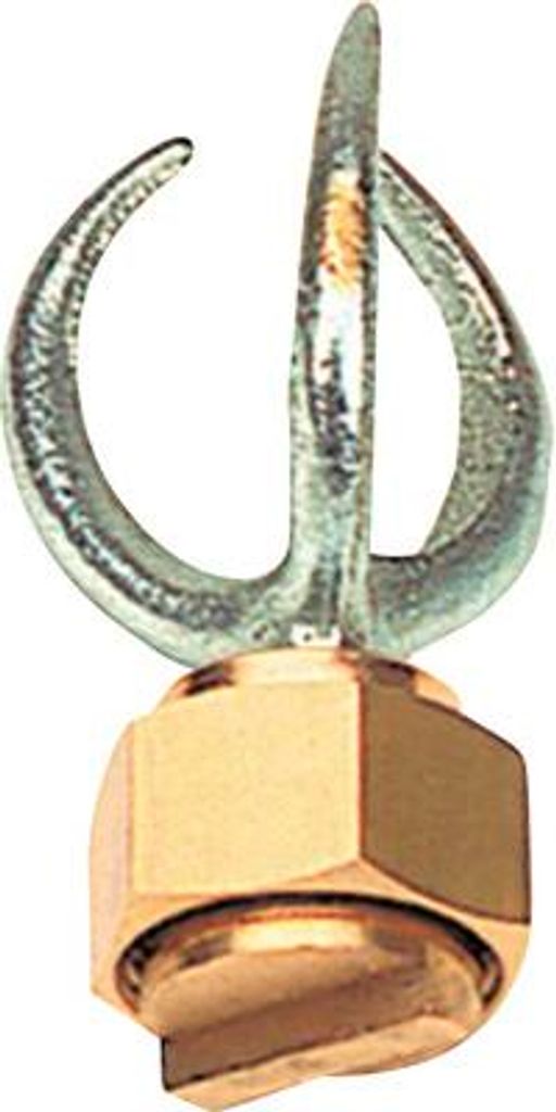 Reinigunswellenkopf Cabere 3er- Kralle 40 mm verzinkt
