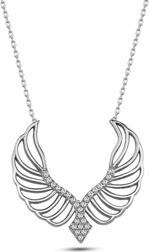 Dkeniz Anhänger mit Kette 925/- Sterling Silber 42 cm + 3cm Produktbild 