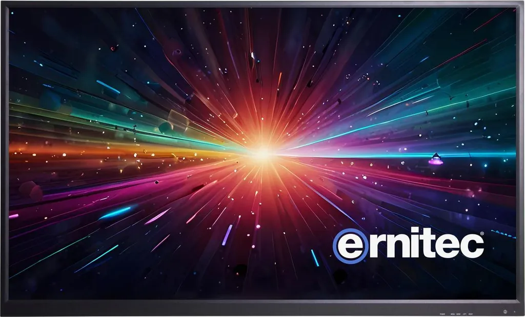 Ernitec 43'' Full HD 24/7 Moniteur Professionnel Haute Résolution
