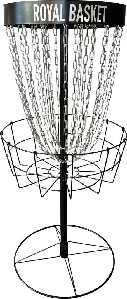 Viking Discs Royal Basket Discgolf Korb, Black Edition