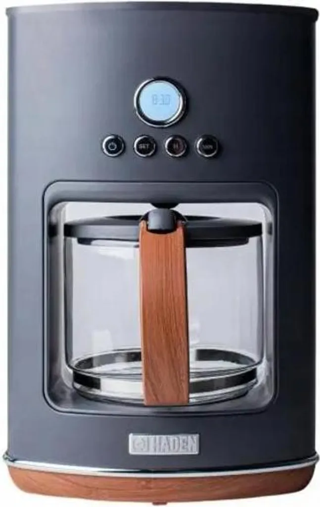 Haden Dorchester Macchina da Caffè Grigio Antracite 1080W - Promo
