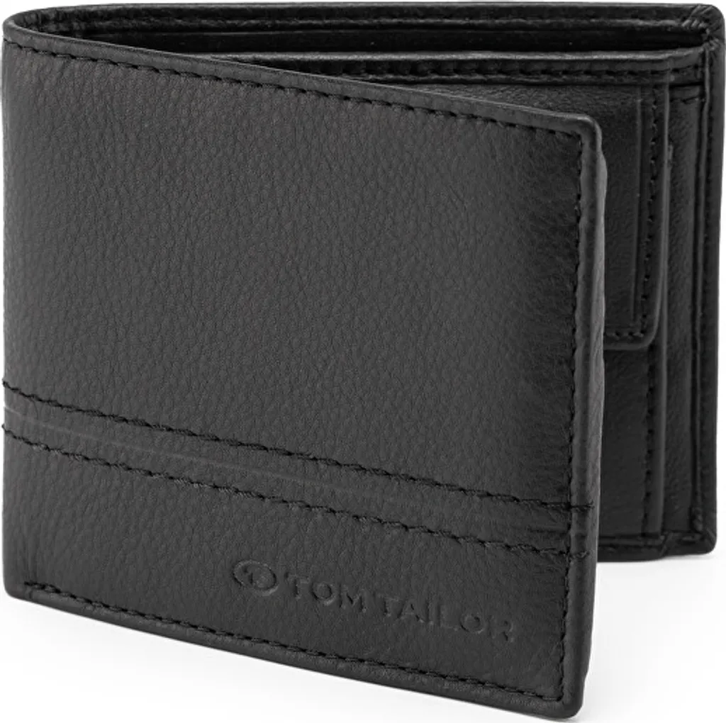 Petit portefeuille cuir Tom Tailor Jerry 15 cm finitions premium