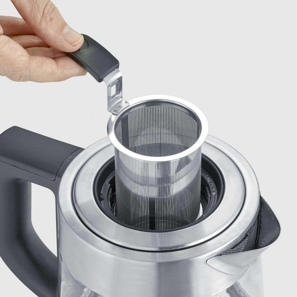 SEVERIN WK 3473 Bollitore per tè/acqua DELUXE vetro/acciaio Immagine del prodotto 