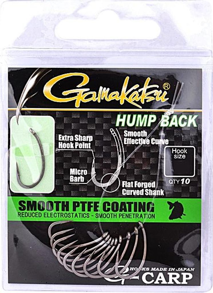 Gamakatsu G-Carp Gancio posteriore a gobba grigio Gr.6 Immagine del prodotto 