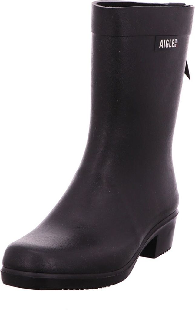 Aigle Damen Gummistiefel Myrica Mid 27687-37, 27687-38, 27687-39, 27687-40, 27687-41 AIG-NB6714 Noir 41