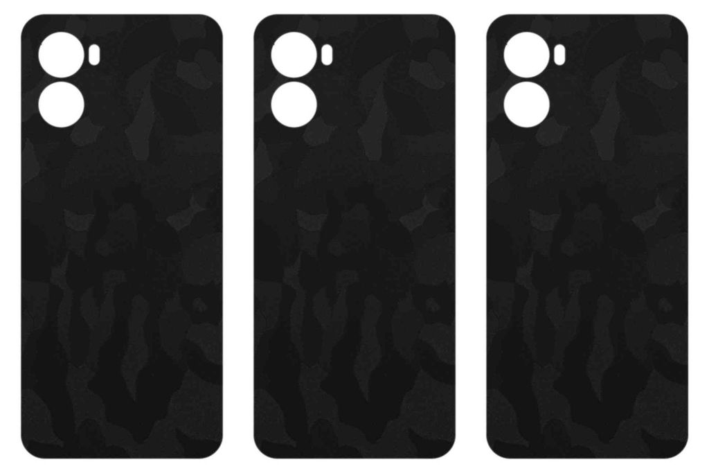 apgo Rückseite Schutzfolie, Skin, kompatibel mit Umidigi G3 Max, Hinten Displayschutzfolie aus Vinylfolie, kratzfest, einfache Montage - Schwarzes...