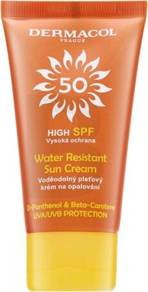 Dermacol Sun Water Resistant Sun Cream SPF50 Bräunungscreme 50 ml