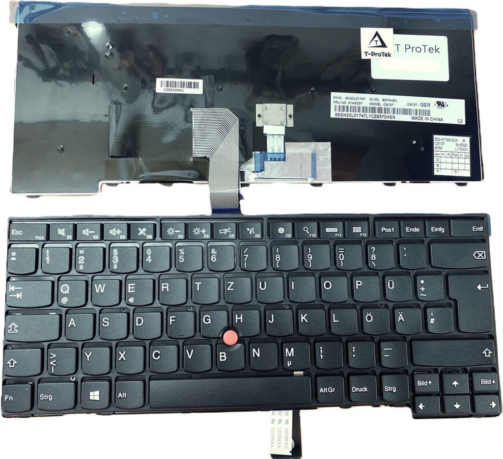 DEUTSCHE - Tastatur Keyboard kompatibel für Model : CS13T