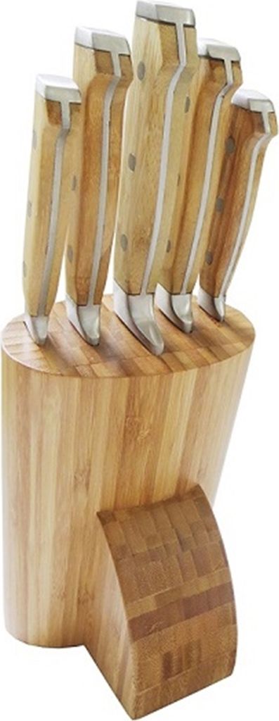 Messerblock 6-teilig Holz neuetischkultur