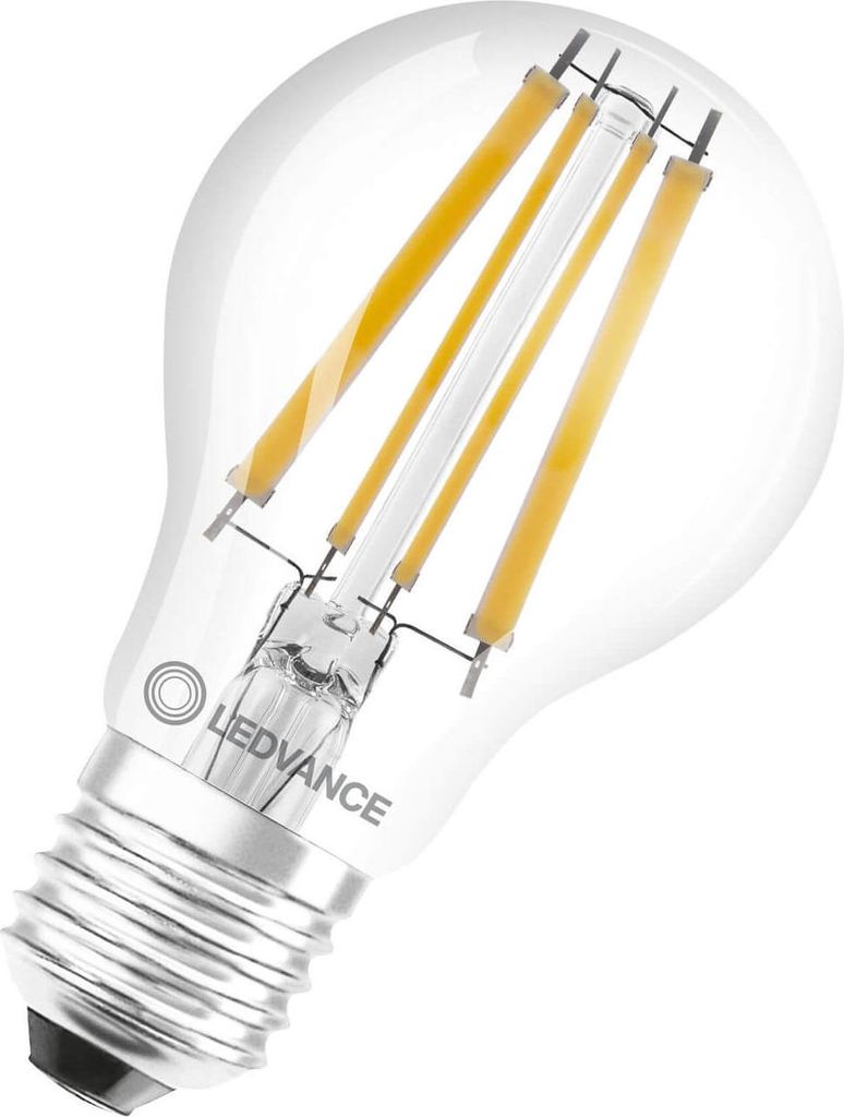LEDVANCE LED CLASSIC A CRI90 11W 940 klar E27 Lampe 1521lm Produktbild 