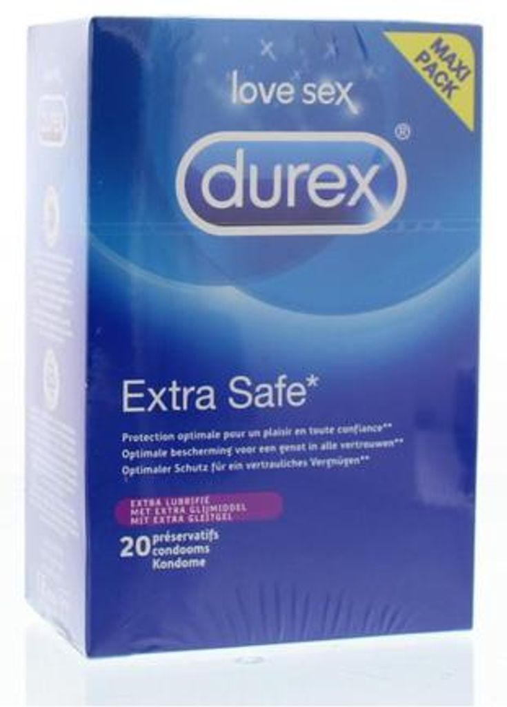 Durex Extra safe (20 stuks) Productafbeelding 