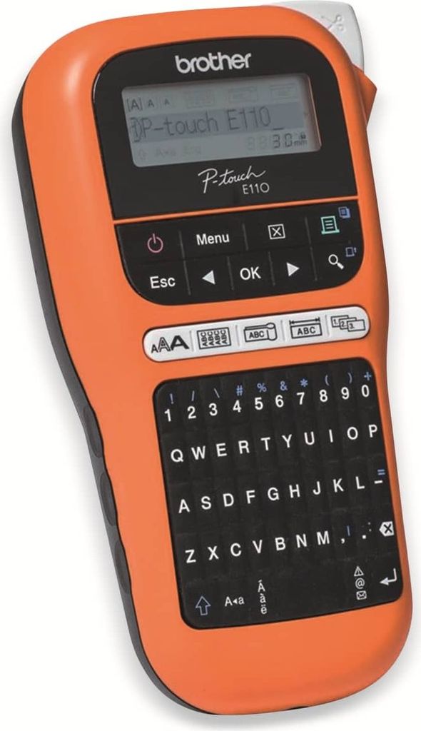 štítkovacie zariadenie brother P-touch E110 Obrázok produktu 6