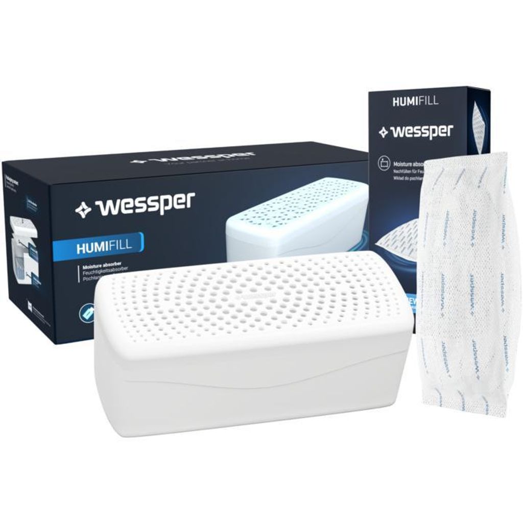 Odvlhčovač vzduchu Wessper + 500 g granulátu HUMIFILL – Obrázek produktu 