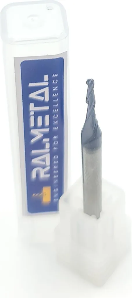 Fraise carbure VHM conique R1,5 x 20 mm à haute résistance thermique