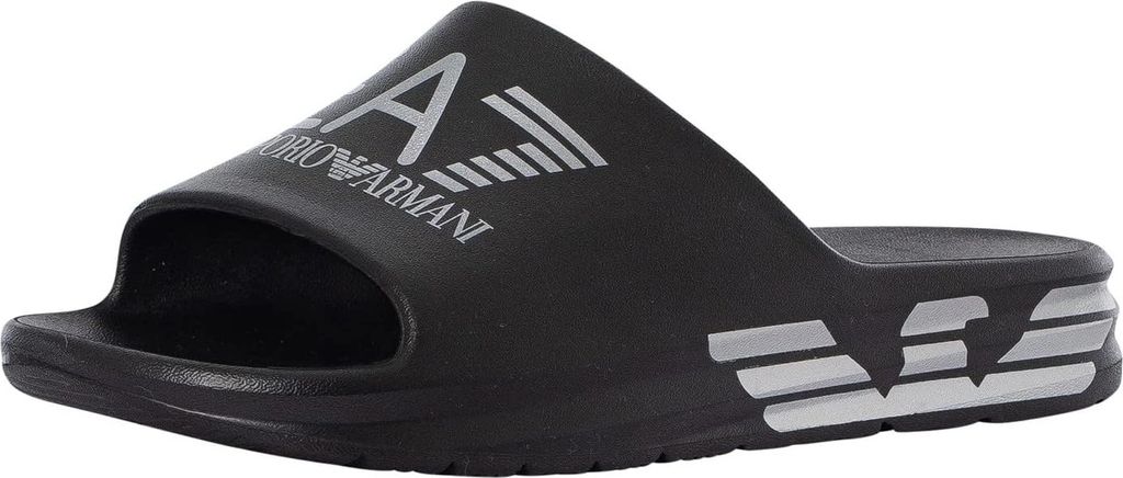 EA7 Logo-Schieberegler, Schwarz 40 EU