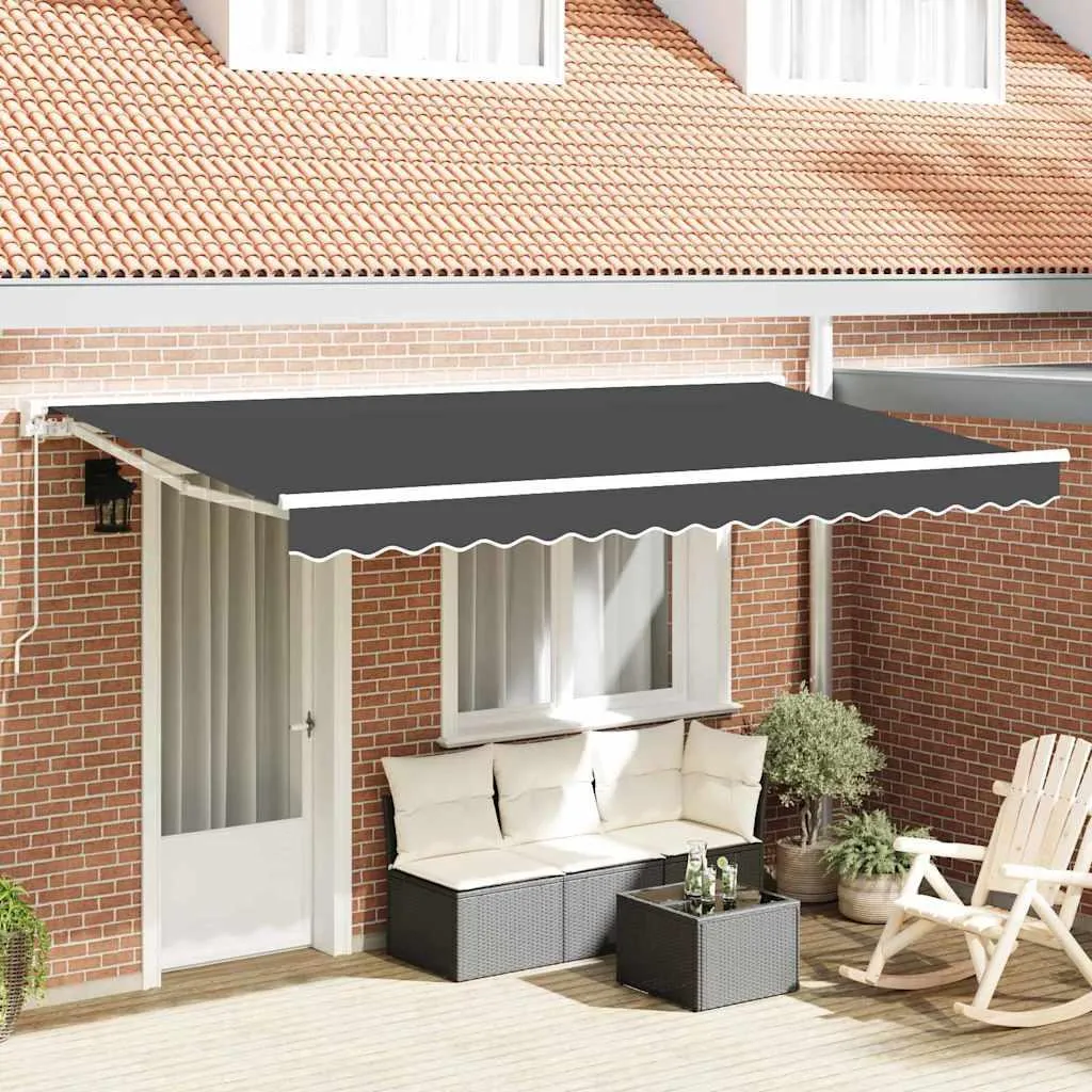 Telo Antracite vidaXL 400x200: Nuova Vita alla tua Terrazza | Anti-UV