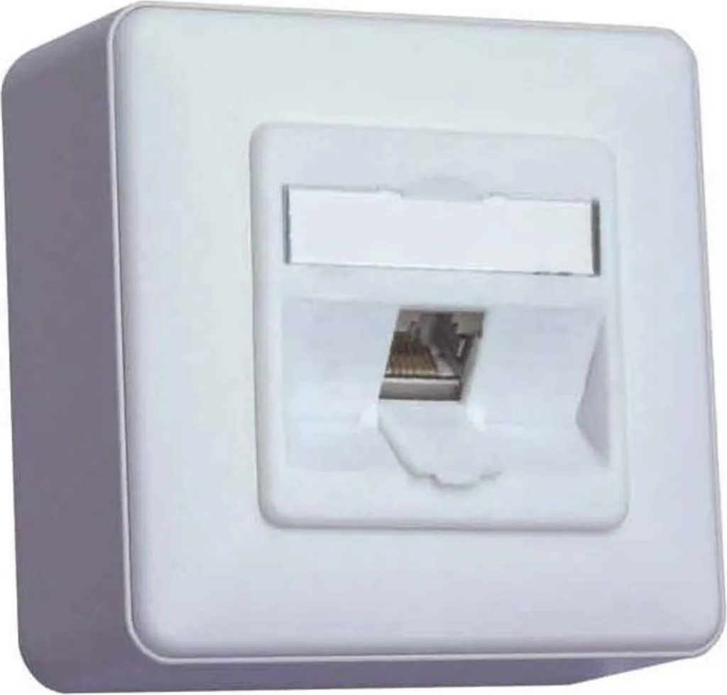 METZ CONNECT 130B11D10002-E Prise RJ-45 Cat.6 Classe E Blanc Pur