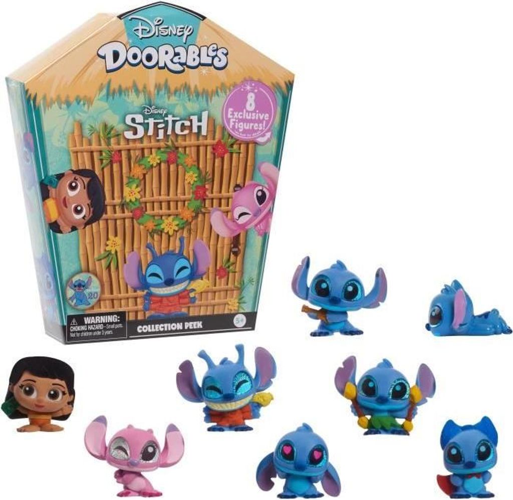 Sammelfiguren DISNEY Stitch Collector's Box 8 exklusive Figuren, darunter 1 seltene