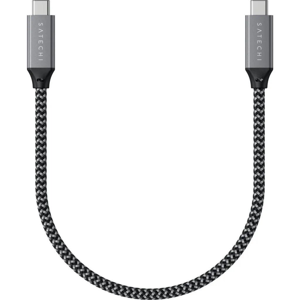 Câble USB4 Satechi pour Disque Externe et Hub - Court 25cm Haute Vitesse